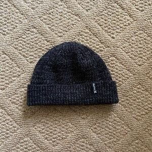 Hurley Black and Grey Knit Beanie